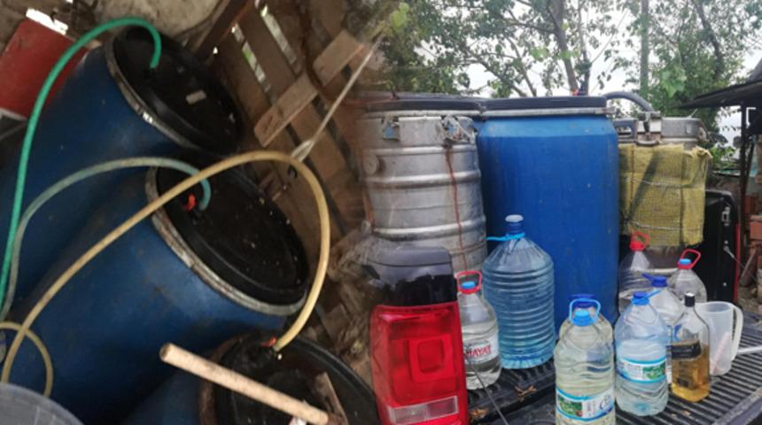 Kocaeli&rsquo;de dev sahte alkol operasyonu