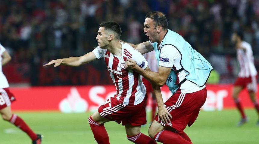 Olympiakos 4 - 0 Krasnodar (Şampiyonlar Ligi Play-Off turu)