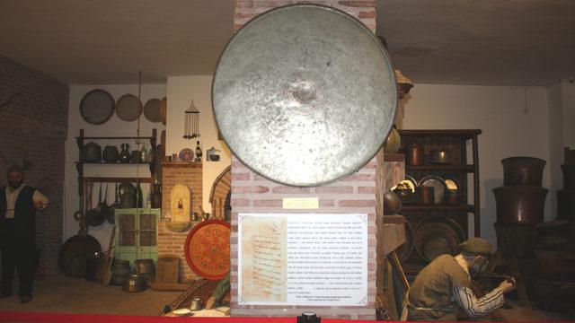 Sultan 2'nci Mahmud'un fermanıyla yaptırılan sini, Tokat'ta sergileniyor