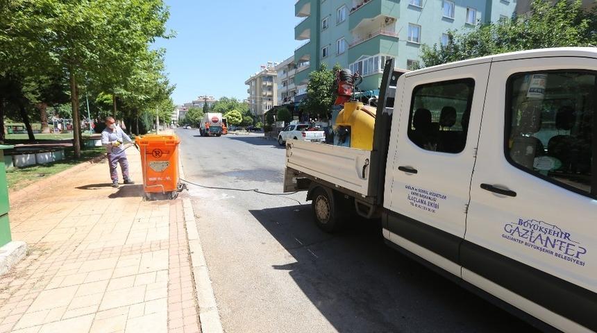 B&uuml;y&uuml;kşehir, 25 bin 300 &ccedil;&ouml;p konteynerini ila&ccedil;ladı