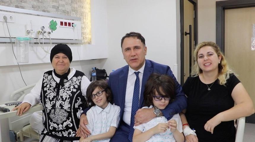 Amerika&rsquo;dan Samsun&rsquo;a tedavi olmak i&ccedil;in geldi