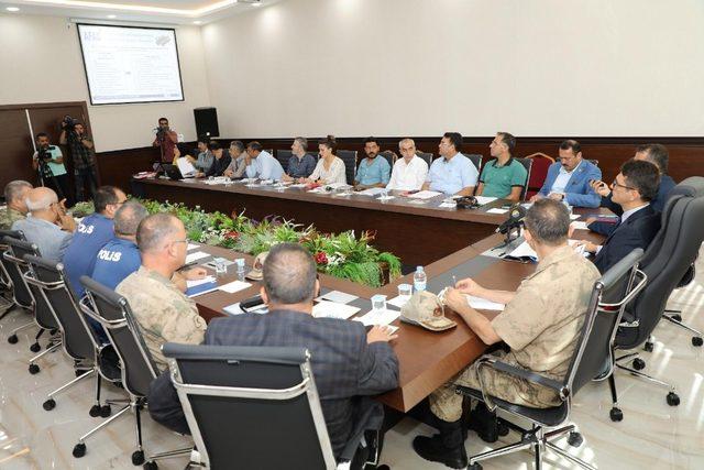 Elazığ’da İl Afet Koordinasyon toplantısı