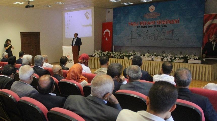 Van’da “Yaşlı Refahı” semineri