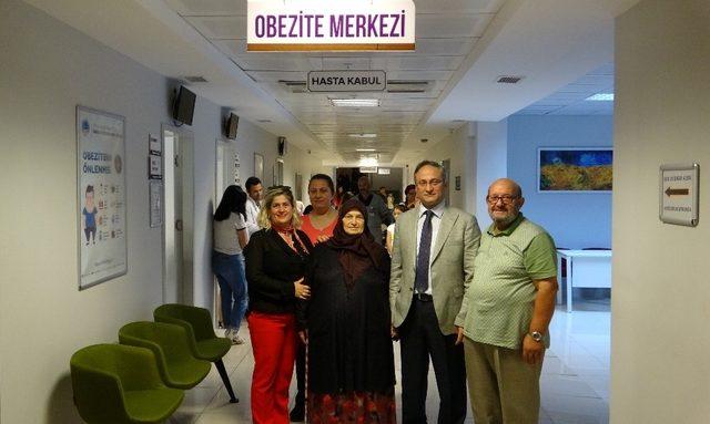 Obezite Merkezi ilk 8 ayda hastalarına 600 kilo verdirdi