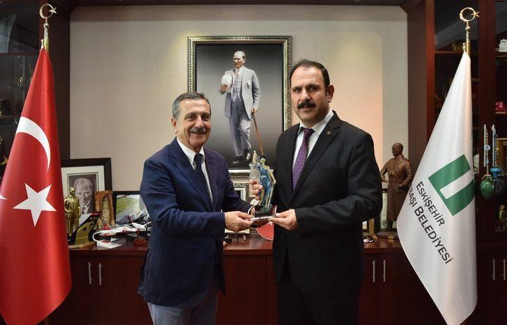 Eskişehir’in yeni Başsavcısı İrcal’dan Tepebaşı Belediye Başkanı Ataç’a ziyaret