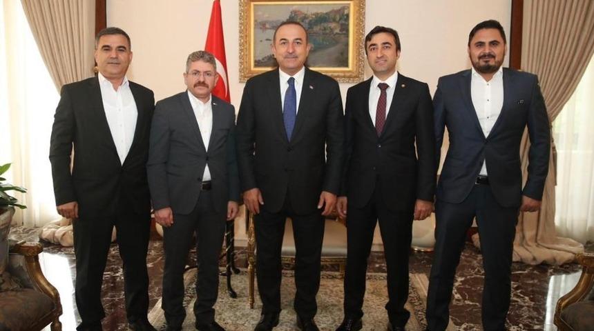 Cizre TSO&rsquo;dan Dışişleri Bakanı &Ccedil;avuşoğlu&rsquo;na ziyaret