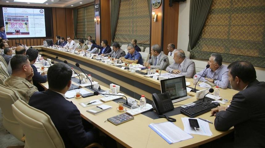 İl spor g&uuml;venliği toplantısı yapıldı