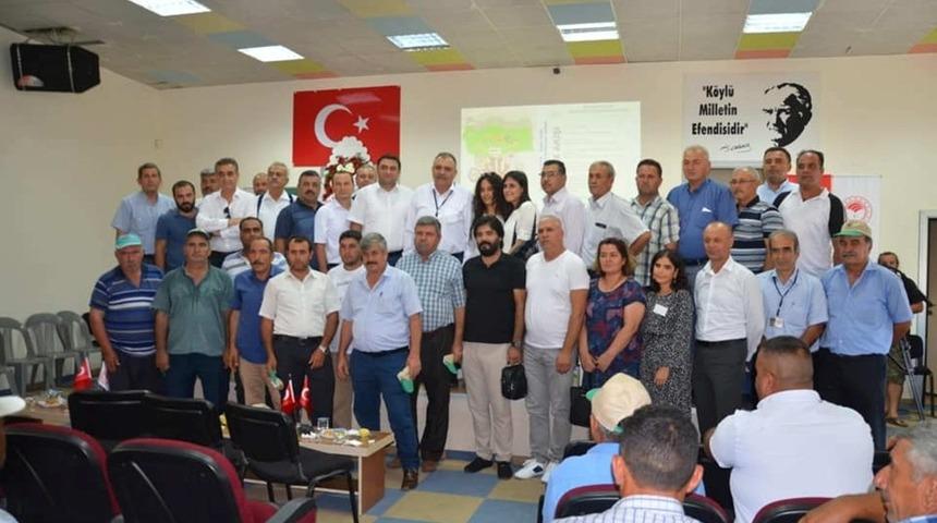 Mut’ta üreticiler kooperatif kuruyor