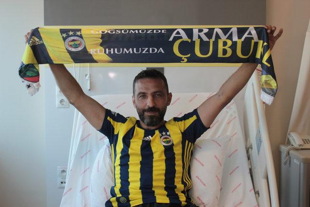Elektrik çarpması sonucu kalbi duran Fenerbahçeli taraftar sağlığına kavuştu