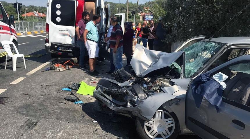 Muğla&rsquo;da kaza: 1 &ouml;l&uuml;, 5 yaralı