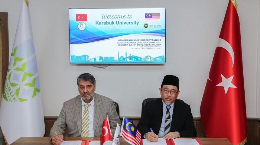 Malezya Sultan Zainal Abidin &Uuml;niversitesi ile yeni iş birliği