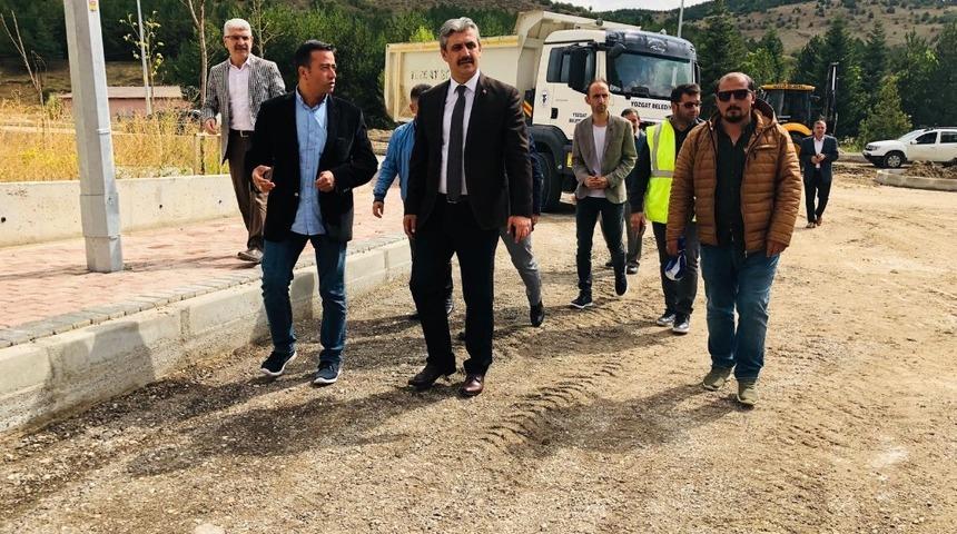 Belediye Başkanı K&ouml;se, &ccedil;alışmaları yerinde inceledi