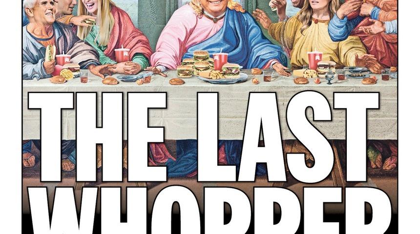 Trump'a mesih göndermesi! Bu kapak çok tartışılacak