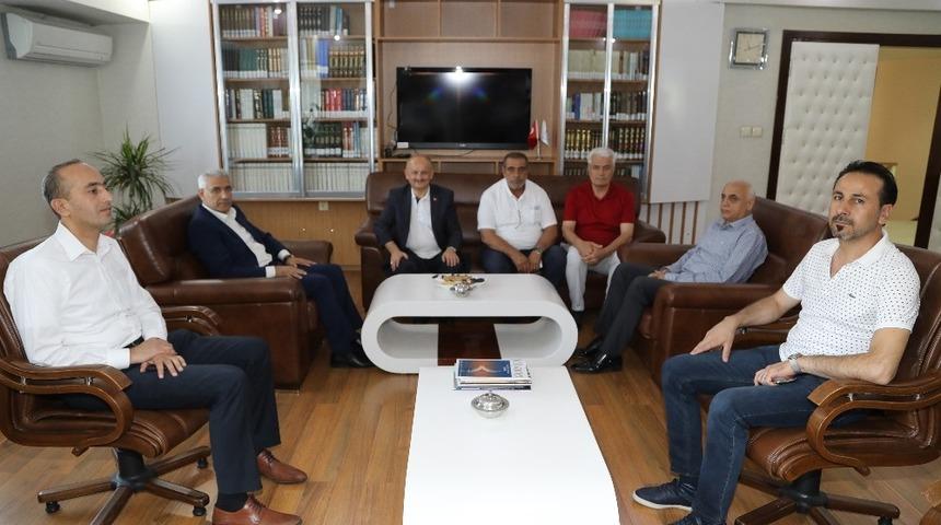 Başkan G&uuml;der&rsquo;den İl M&uuml;ft&uuml;s&uuml; Işıldar&rsquo;a hayırlı olsun ziyareti