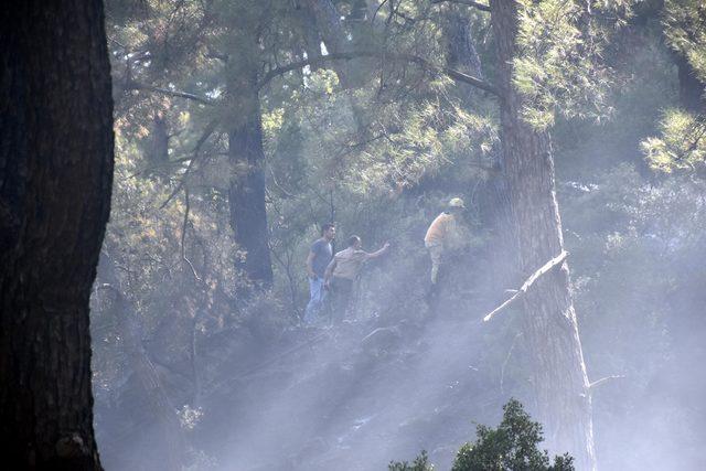 Marmaris'te aynı yerde 3'üncü orman yangını