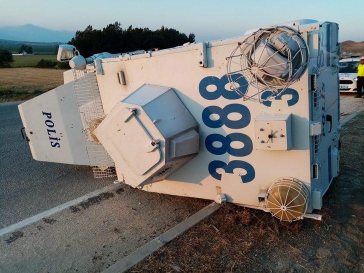 Son dakika: Hatay'da zırhlı polis aracı devrildi! Yaralılar var G2