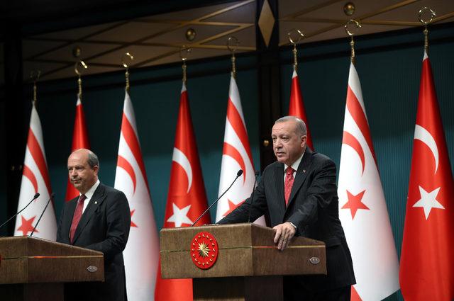 Cumhurbaşkanı Erdoğan: Doğu Akdeniz’de ne Türkiye’yi ne de KKTC’yi yok sayan hiçbir proje hayata geçirilemez