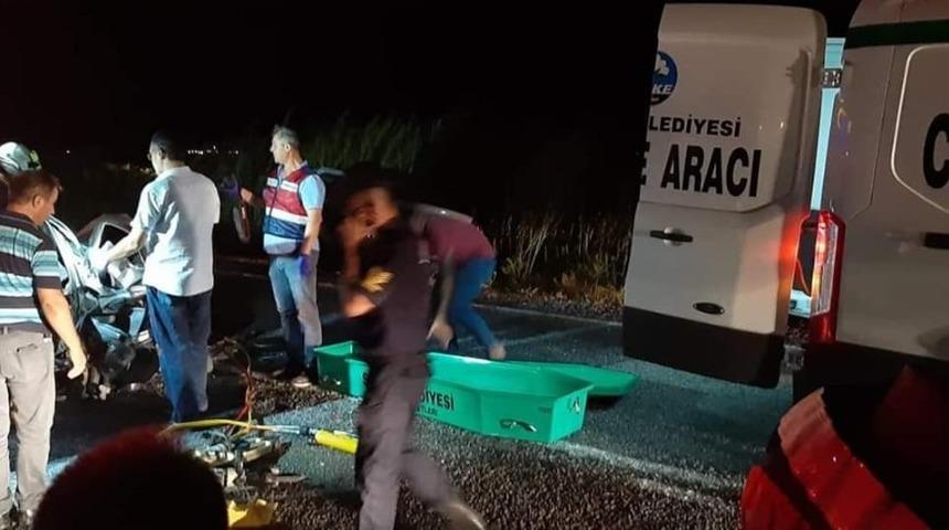 Söke’de trafik kazası: 1 ölü, 3 yaralı