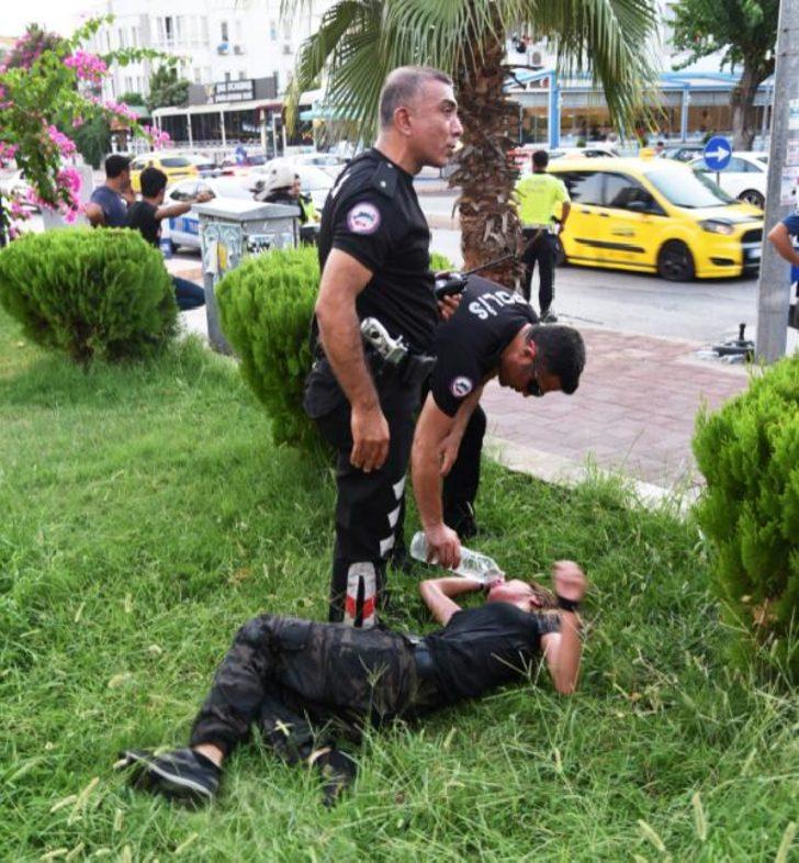 Antalya'da alkollü kadın sürücü 5 araç ve ekip otosuna çarptı!  G4