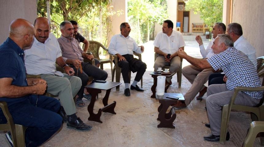 Dicle Elektrik, muhtar ziyaretlerini s&uuml;rd&uuml;r&uuml;yor