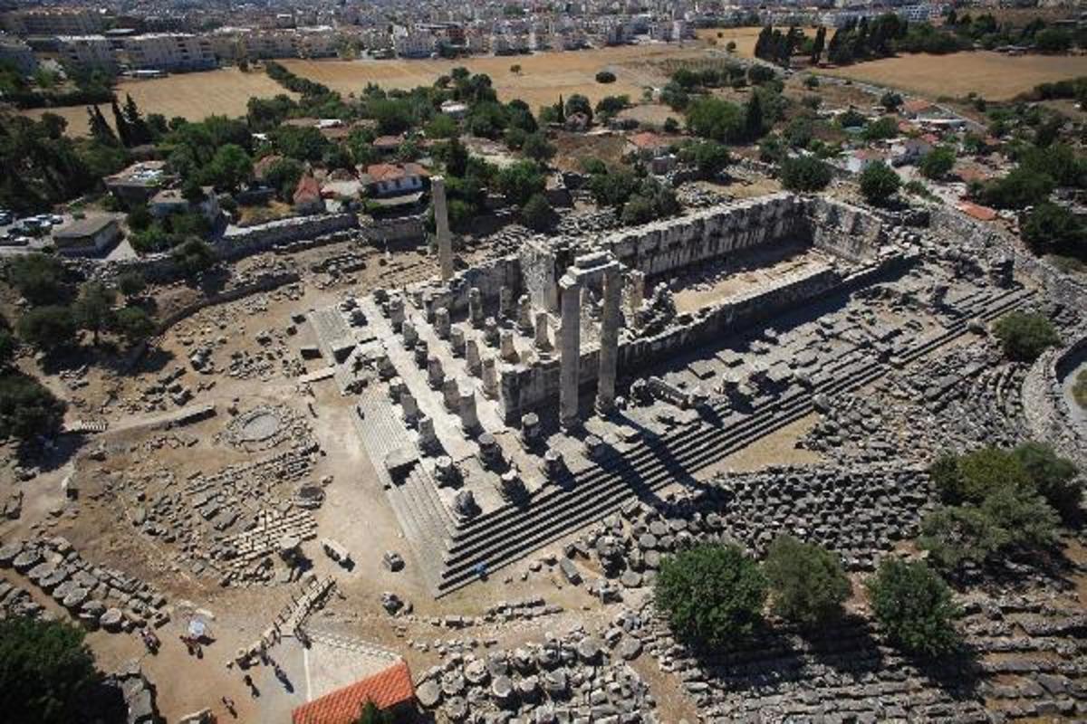 Aydın'daki Apollon Tapınağı'nın yeni bağlantısı bulundu