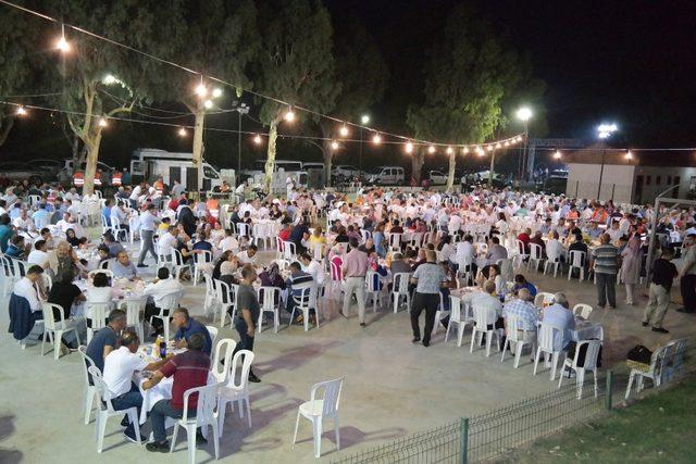 Kaymakam Cinbir’e veda yemeğinde sevgi seli