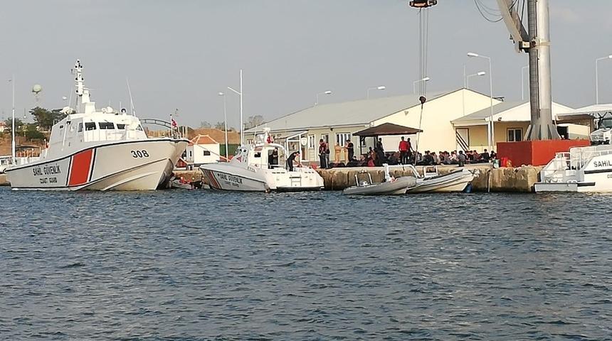 Enez’de 40 düzensiz göçmen yakalandı