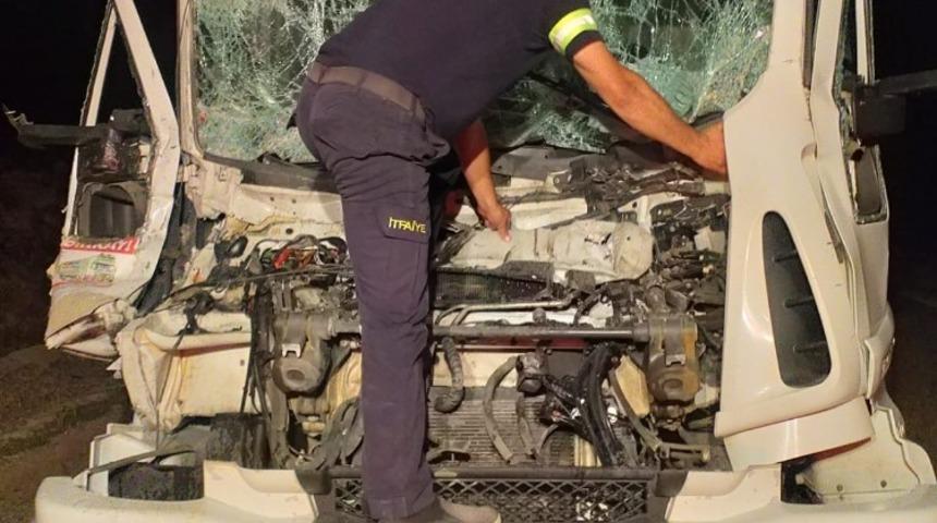 Trafik kazası 1 ağır yaralı