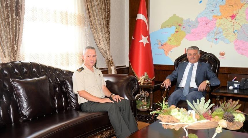 Tuğgeneral Yaralı&rsquo;dan Vali Yazıcı&rsquo;ya veda ziyareti