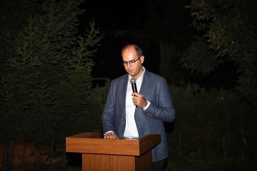 Kaymakam T&uuml;rkmen&rsquo;e veda yemeği