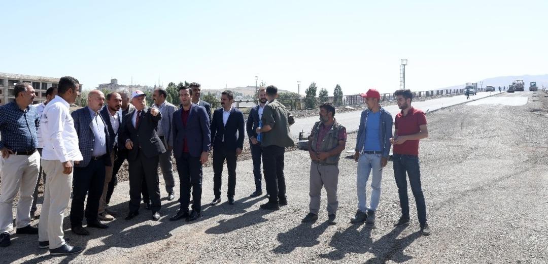 Başkan Sekmen&rsquo;den saha incelemesi