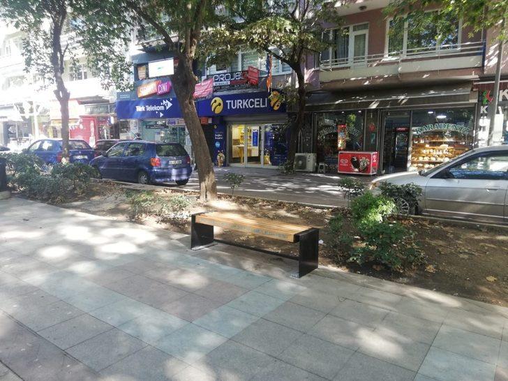 Yürüyüş yolunda banklar yenilendi G2