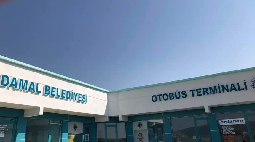 Damal’da yeni otogar hizmete girdi
