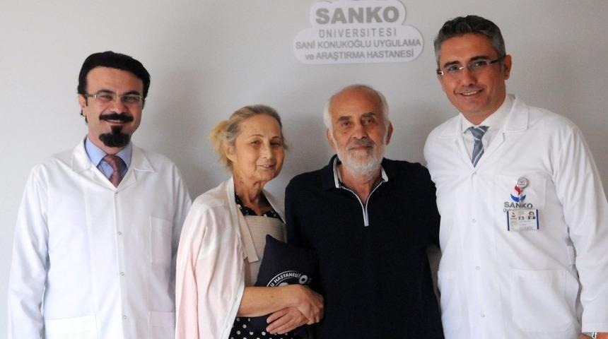 Kalp rahatsızlığı yaşayan çift, şifayı SANKO’da buldu