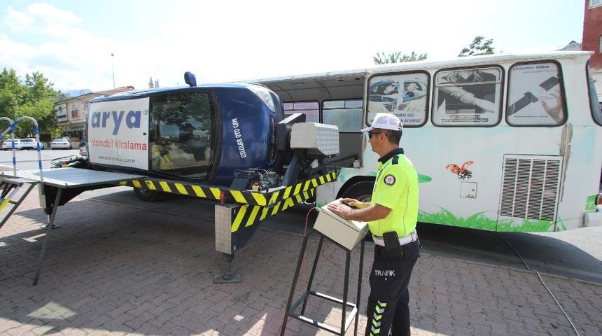 Hacılar’da güvenli sürüş eğitimi