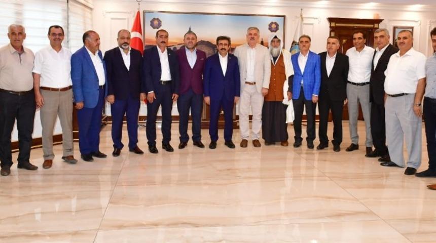 Kayyuma destek ziyaretleri devam ediyor