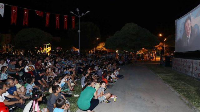 Yazlık sinema “Hababam Sınıfı” ile devam etti