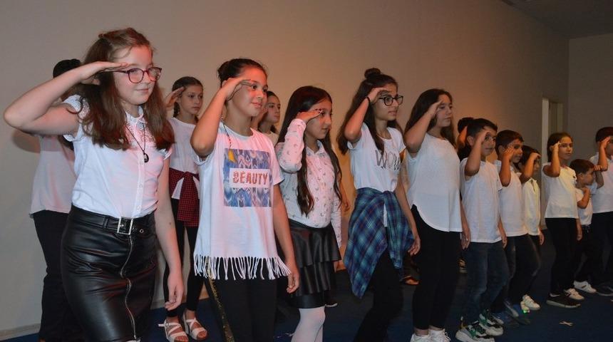 G&ouml;rele Belediyesi yaz okulu &ouml;ğrencileri h&uuml;nerlerini sergiledi