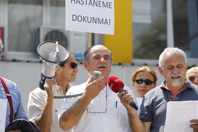 Ankara'da hastanenin taşınmasına tepki