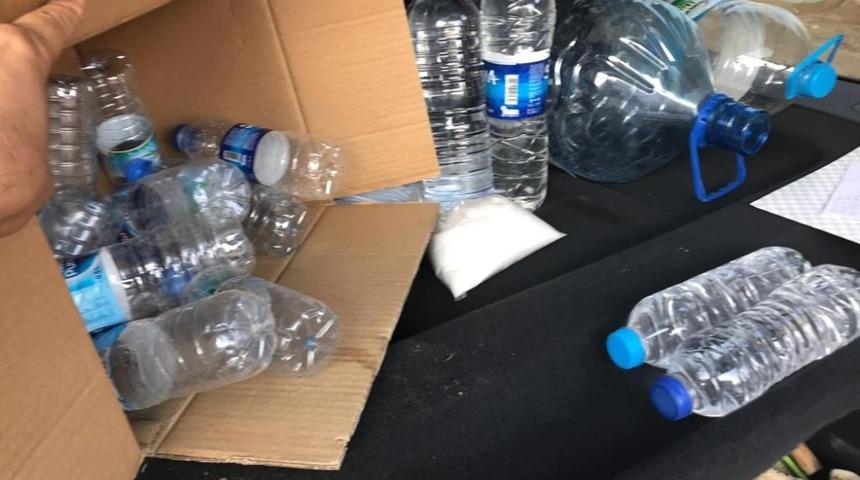 Kırşehir&rsquo;de i&ccedil;ki operasyonu 2.5 litre ka&ccedil;ak i&ccedil;ki ele ge&ccedil;irildi