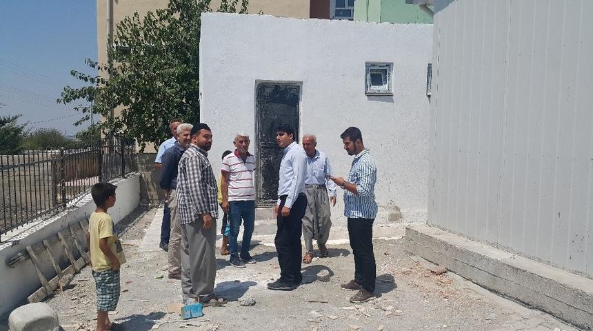 Kaymakam Yıldız, k&ouml;ylerdeki &ccedil;alışmaları yerinde denetledi