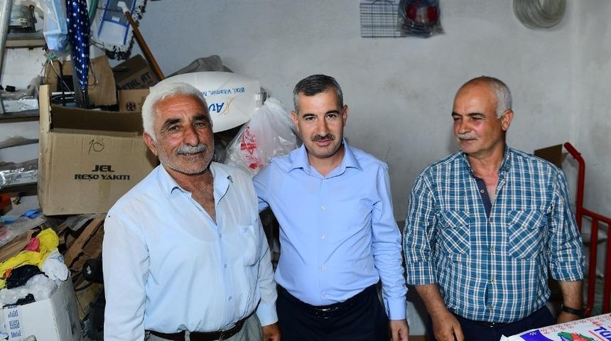 Başkan &Ccedil;ınar, Dilek Mahallesindeki &ccedil;alışmaları inceledi