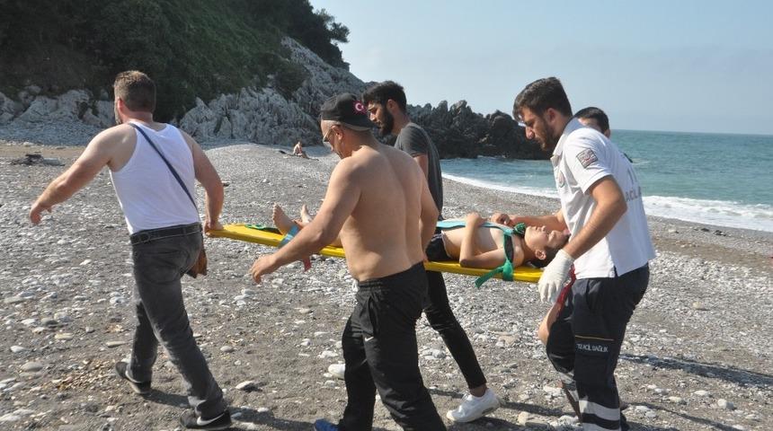 12 yaşındaki Mert, arkadaşlarıyla yüzerken boğulma tehlikesi geçirdi