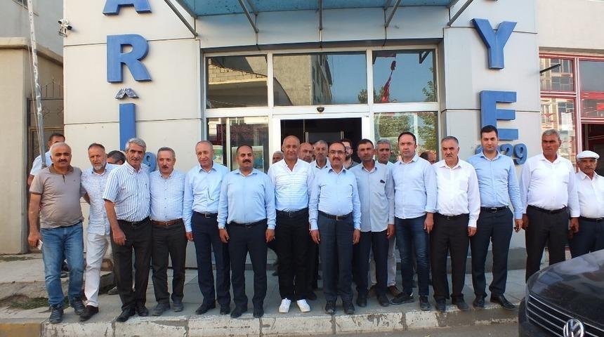 Tarım ve Orman Bakan Yardımcısı Akif Özkaldı, Malazgirt Belediyesini ziyaret etti