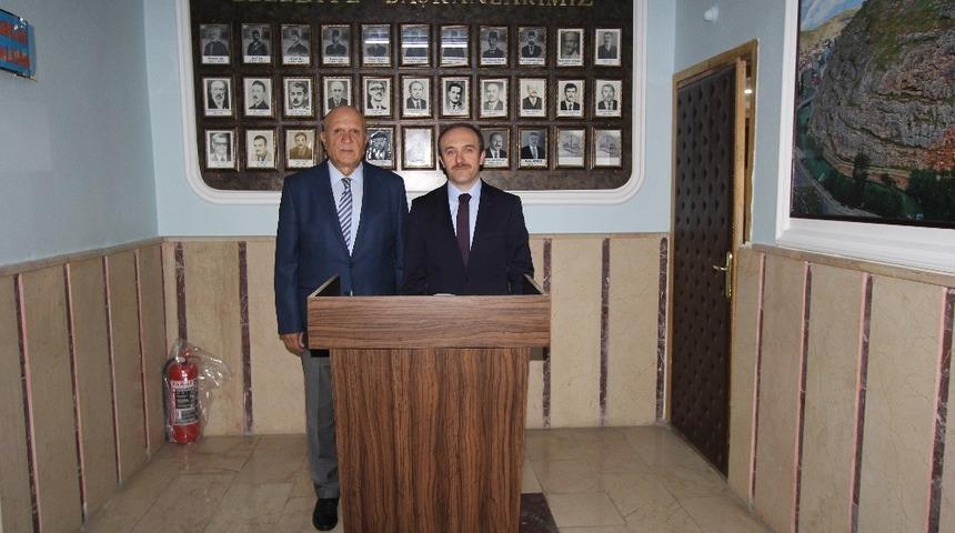 Vali Epcim&rsquo;den Başkan Pekmezci&rsquo;ye ziyaret