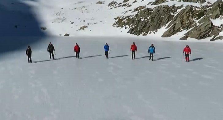 Uludağ'ın göllerinde kışın yürüdüler, yazın yüzdüler G5