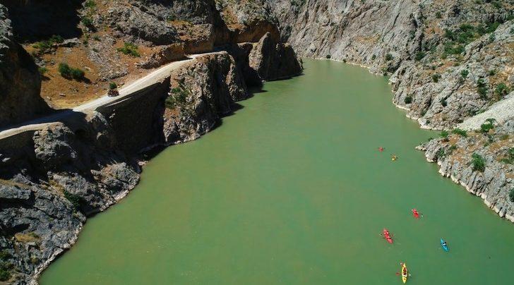 Adrenalin doğa sporlarının başkenti Kemaliye’de çekilen görüntüler beğeniye sunuldu G3