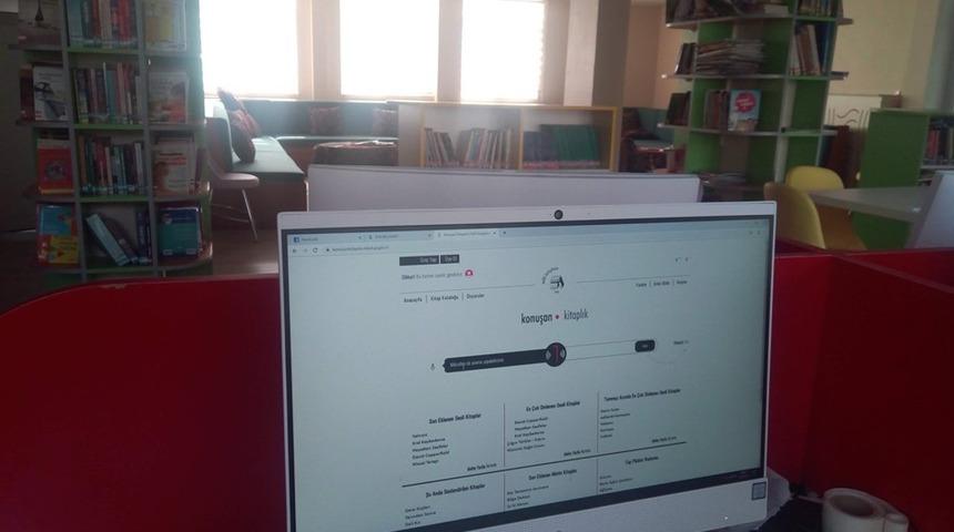 Çavdarhisar’da ’Sesli Kütüphane’ görme engellilere ışık olacak