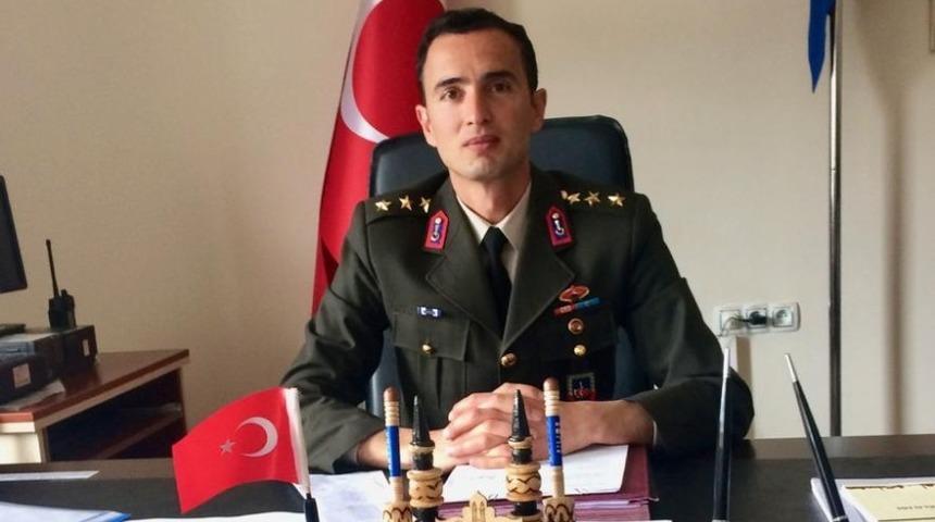 İl&ccedil;e komutanı magandaları uyardı