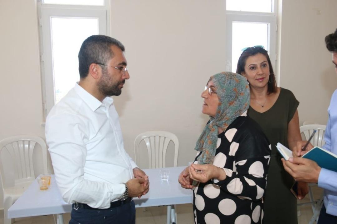 Başkan Say, mahalle sakinlerini dinledi